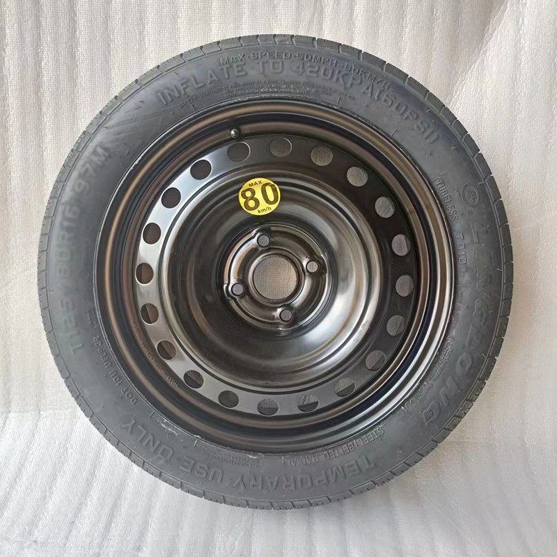 比亚迪秦EV450轮毂新能源秦80E2E3海豚元plus铁圈钢圈小尺寸备胎