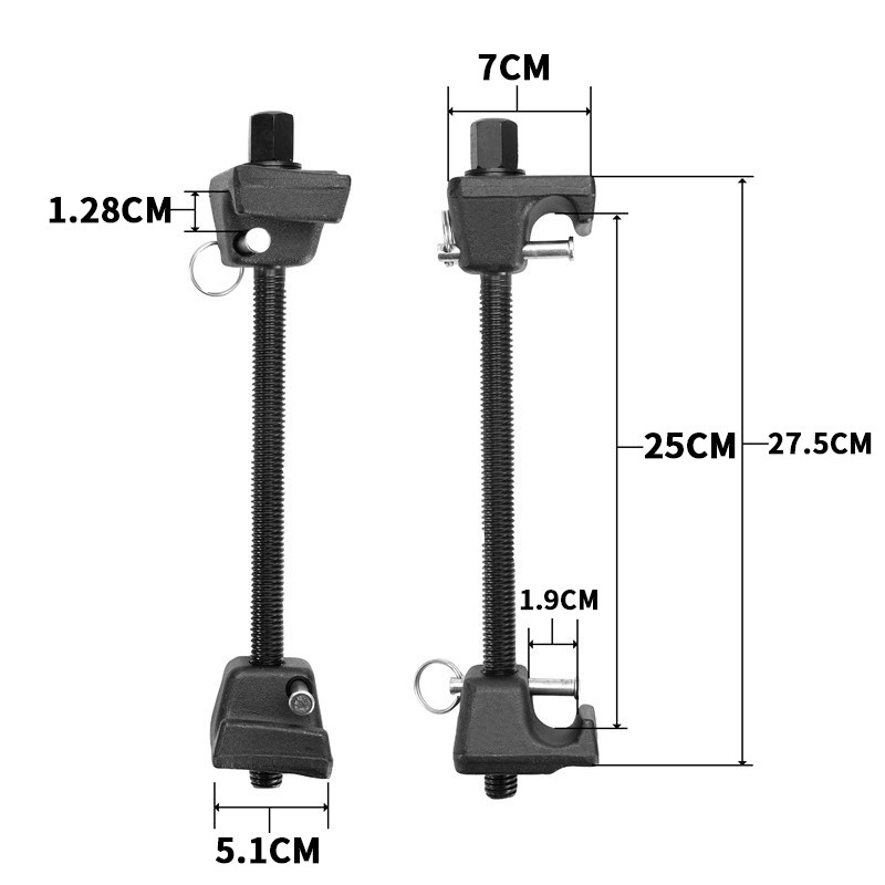 汽车减震器拆装工具免拆式避震弹簧压缩器拆减震专用工具小车维修