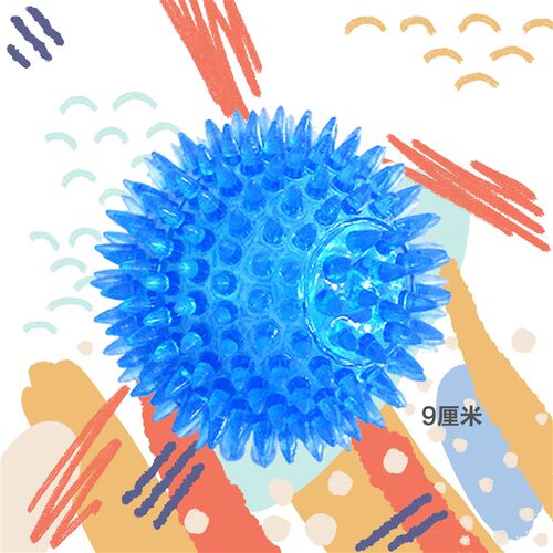狗玩具发声弹力球狗狗磨牙洁齿耐咬球金毛泰迪拉布拉多宠物用品