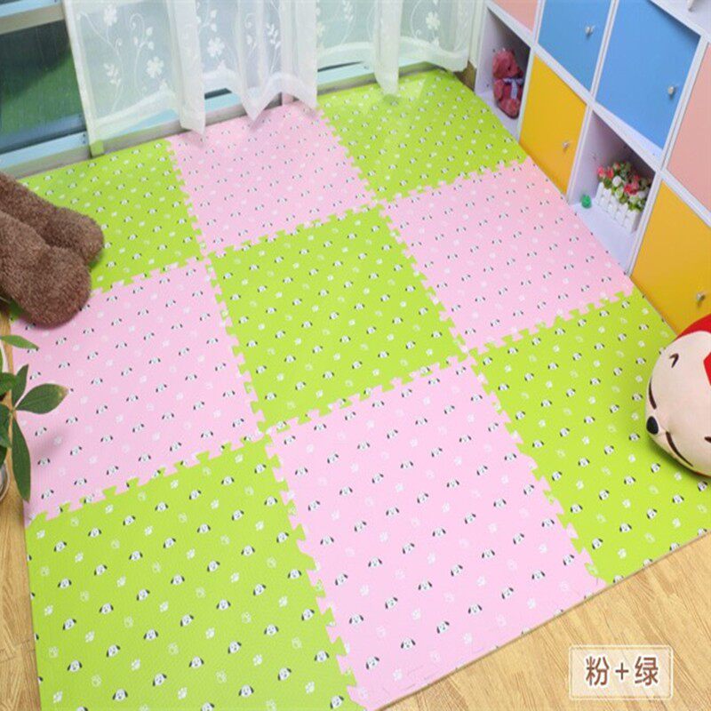 EVA木纹泡沫拼图地垫60*60家用客厅宿舍铺地板垫子大号加厚榻榻米