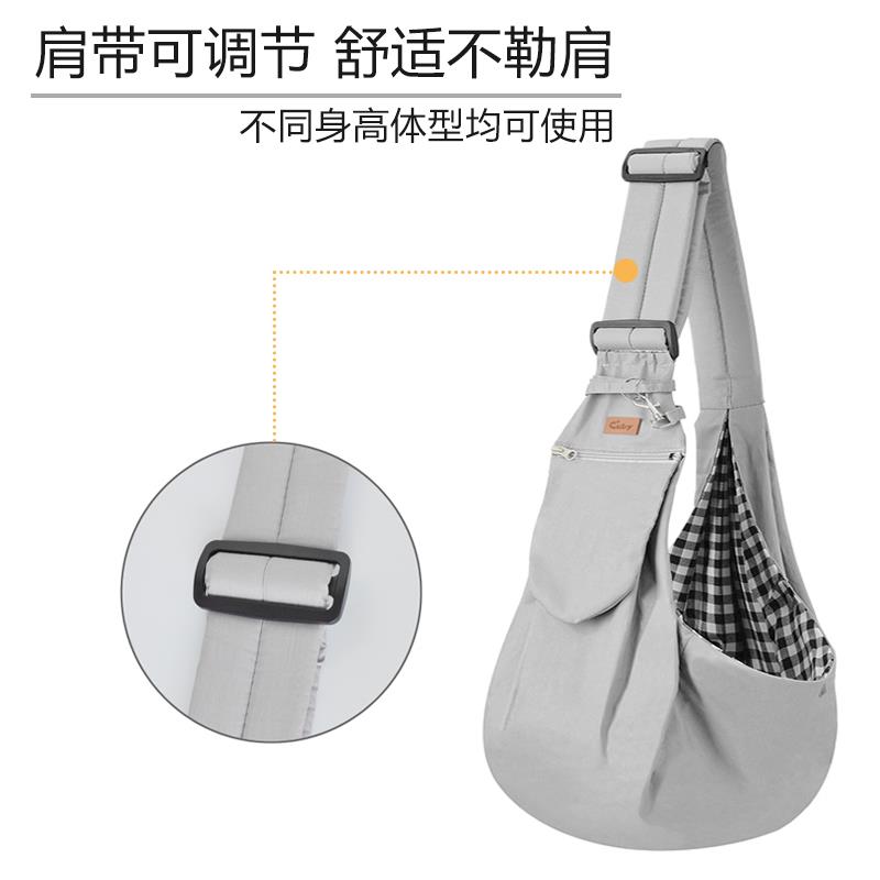宠物包外出猫包斜挎包猫咪外出包狗狗背包狗袋外出便携包泰迪背包