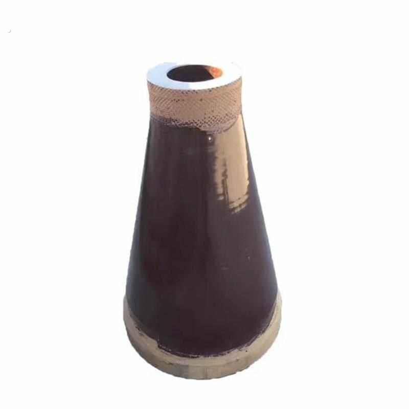 高压绝缘瓷套静电吹尘器配件 瓷瓶环保设备锥形电瓷 瓷缸湿电除尘