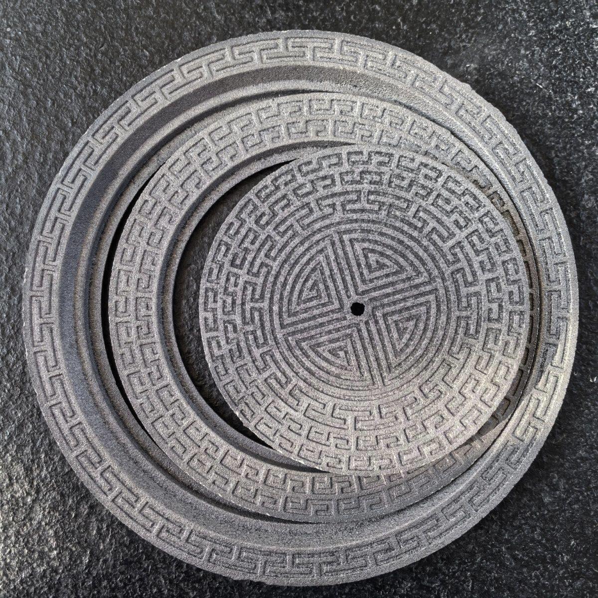 生铁盖子超重巨厚耐用液气化炉配件铸铁生铁炉圈炉盖通用型圆盖