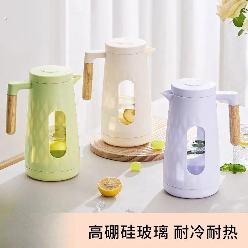 果汁壶大容量冰箱泡茶冷水壶玻璃家用凉白开水杯储水壶高温壶防摔