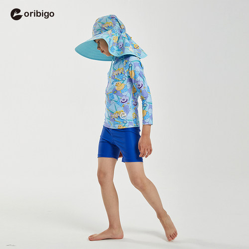 oribigo儿童分体泳衣沙滩泳衣