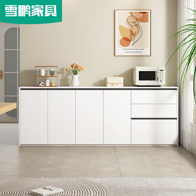简约窄型餐边柜30cm客厅茶水柜酒柜置物柜厨房储物靠墙碗柜6G241