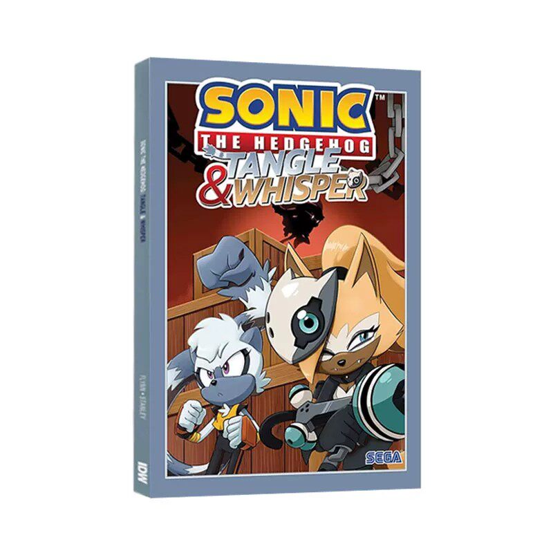 英文原版 刺猬索尼克 ISonic The Hedgehog Tangle & Whisper 全彩漫画 Ian Flynn 青少年漫画绘本冒险小说