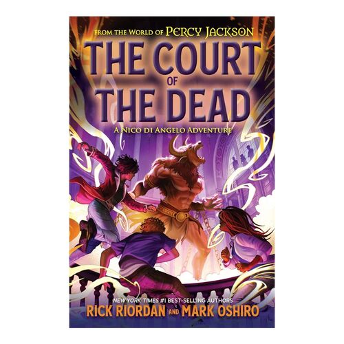 预售 英文原版 波西杰克逊 From the World of Percy Jackson: The Court of the Dead 世界亡灵法庭 青少年奇幻书