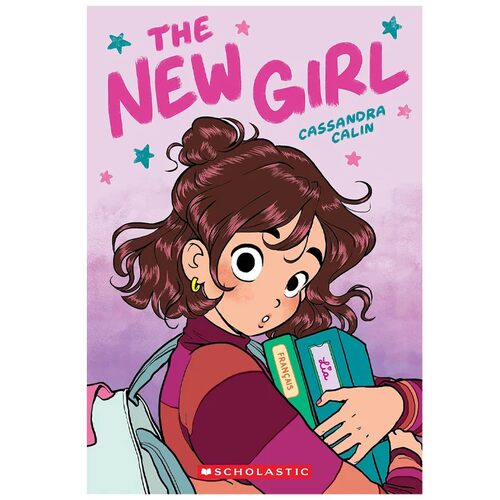 预售 英文原版The New Girl: A Graphic Novel 新女孩 第1本 插画师 Cassandra Calin 全彩漫画绘本 课外英文读物