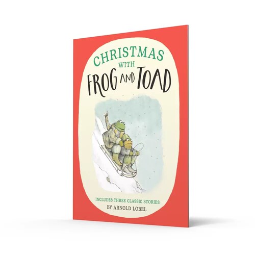 英文原版 Christmas with Frog and Toad 青蛙和蟾蜍的圣诞节 3个故事合集 儿童绘本故事图画书