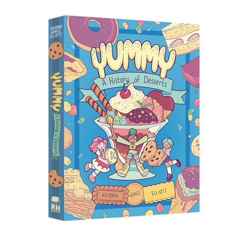 预售 英文原版 Yummy A History of Desserts 点心甜品美食绘本 少儿全彩绘本漫画