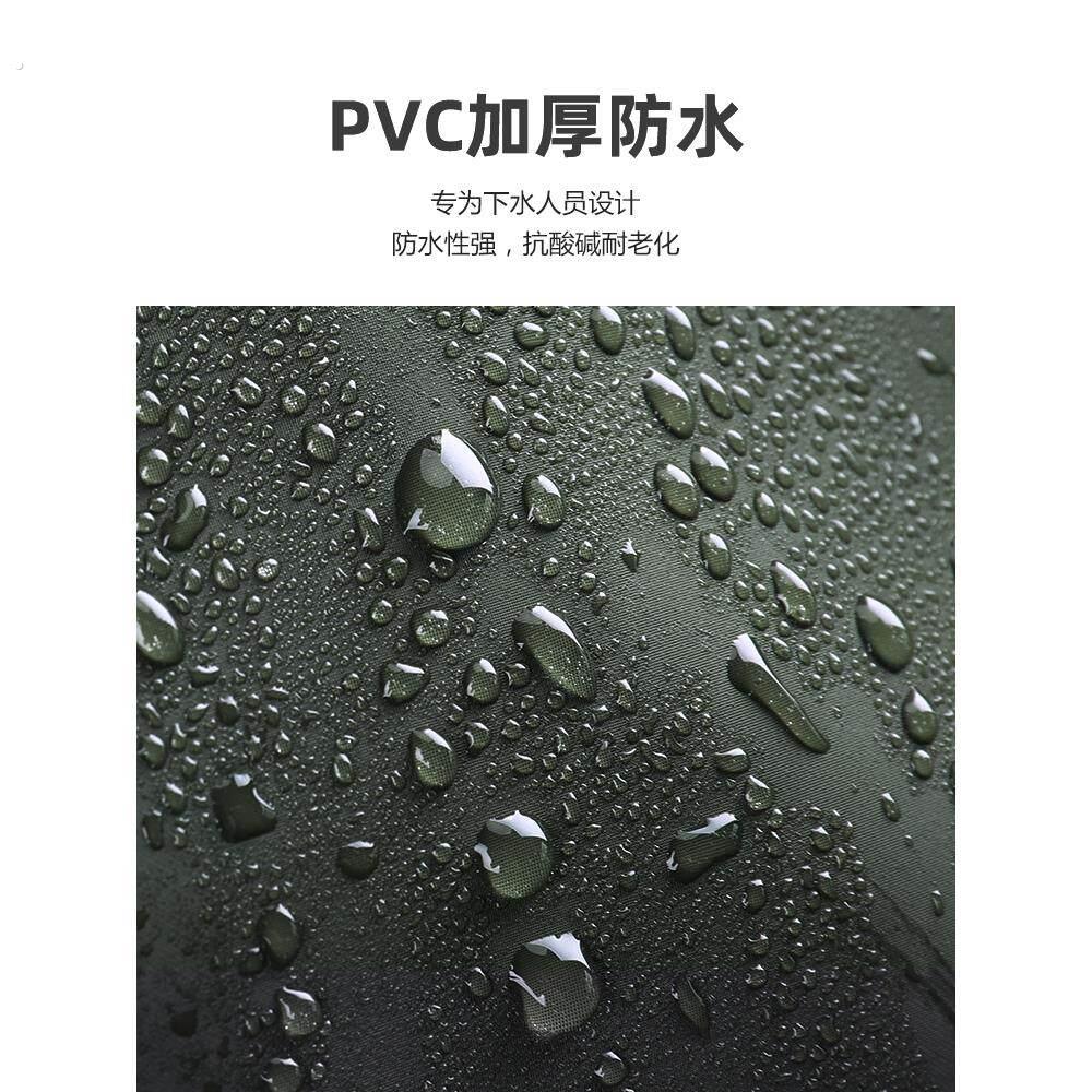 全身水衣一体款2025新款水库下水裤半身轻便款全身防水全牛筋男士