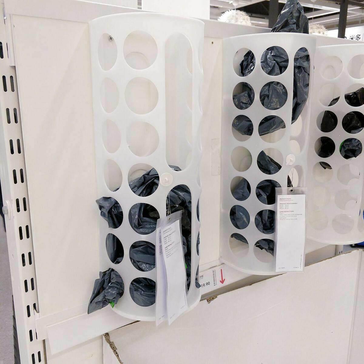 瓦瑞拉雨伞收纳架家用门口置物架放伞神器雨伞沥水架壁挂伞桶塑料