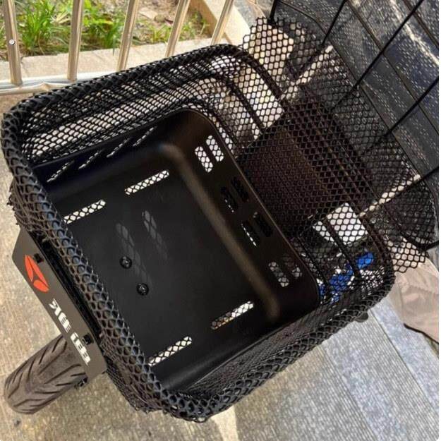 电动车筐防漏网兜防漏东西网电动自行车车筐内胆内衬车篮防漏网袋