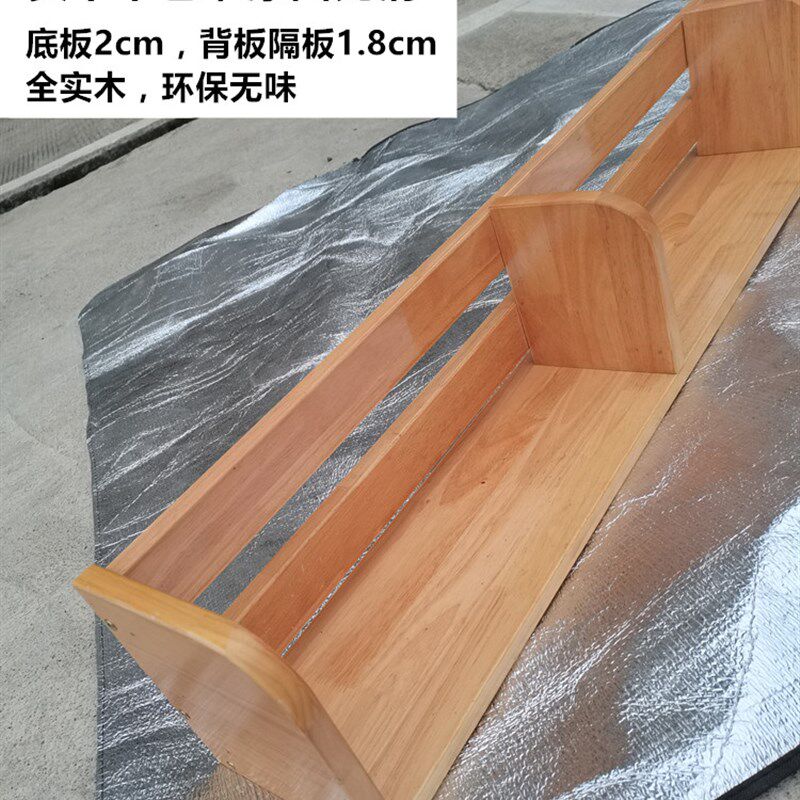 子母床通用书架白色全实木上下双层高低儿童床收纳壁挂置物储物架