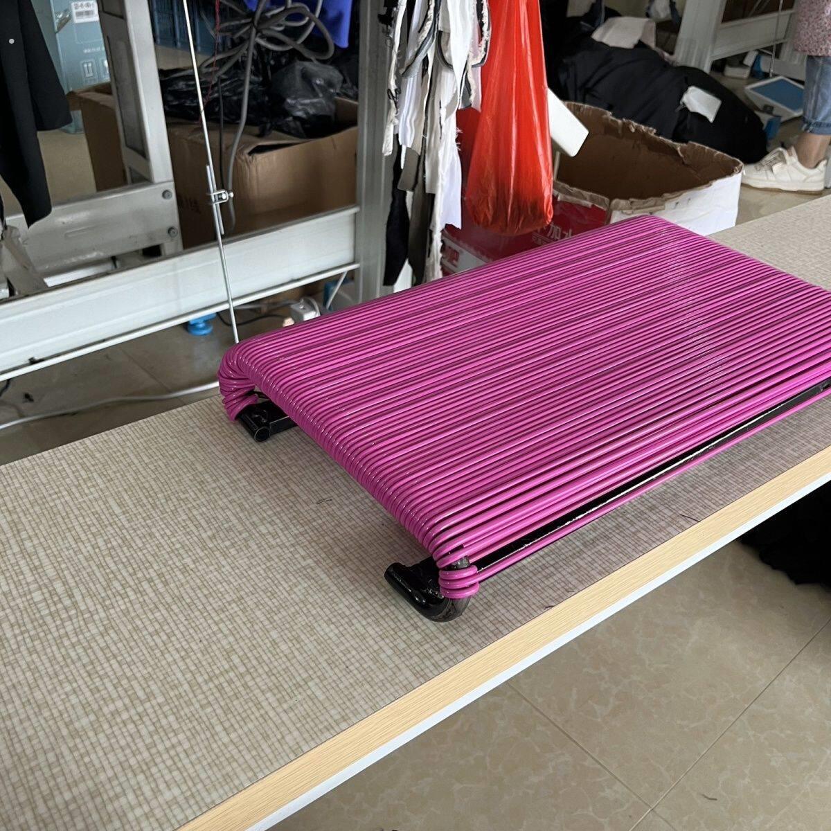 缝纫机坐垫服装厂凳子手工编织久坐不痛不杠大腿透气散热夏天凳子