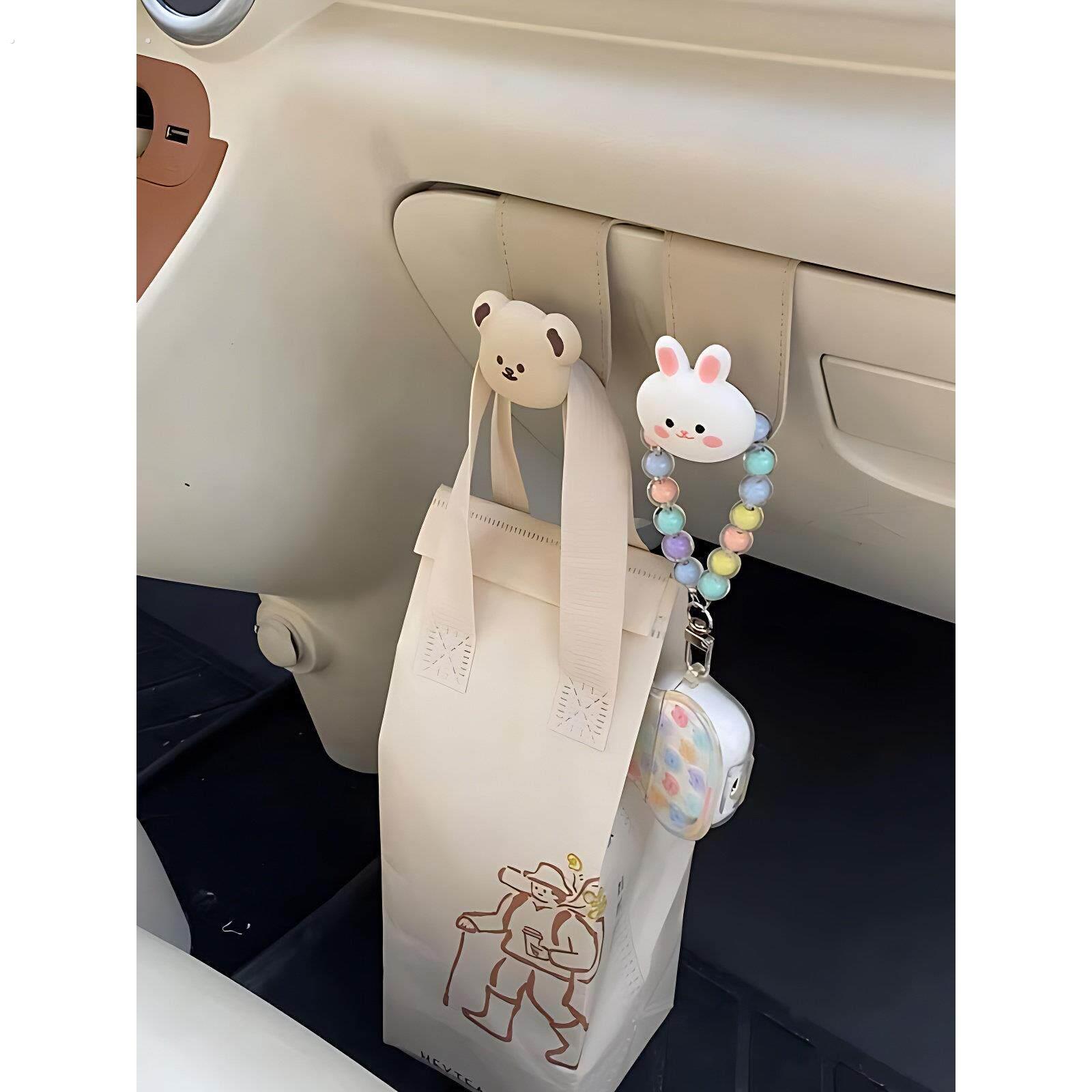 车载挂钩副驾驶车载收纳置物前排手套箱挂钩椅背多功能内饰用品