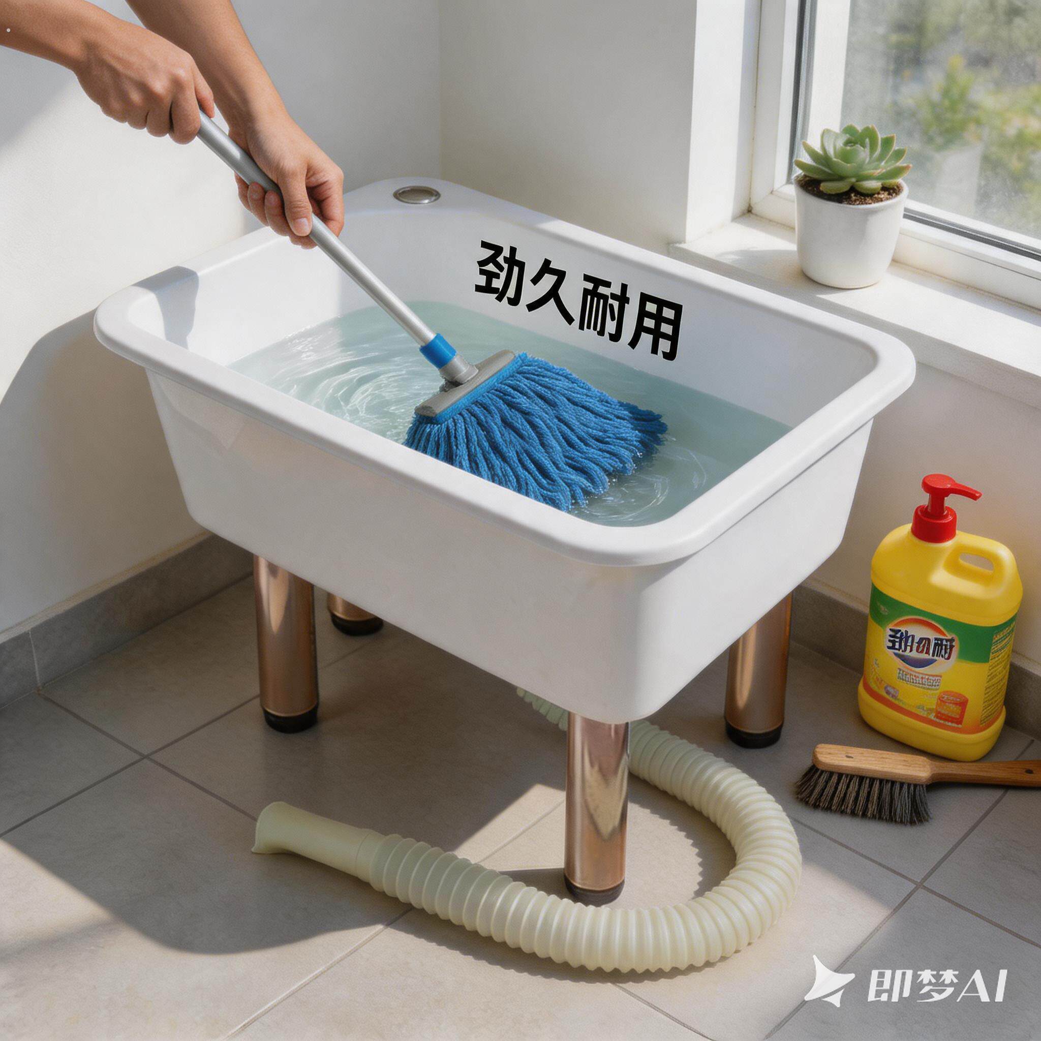 塑料拖把池加厚水槽阳台下水盆厨房洗菜盆家用化妆室拖把盆墩布池