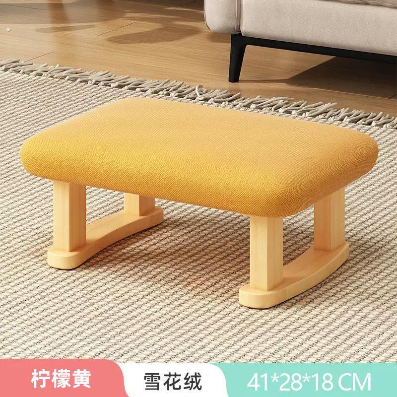实木脚踏凳小凳子家用沙发矮凳子踩脚凳客厅放腿脚蹬桌下翘脚凳