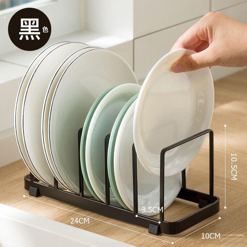 台面碗碟架立式菜板收纳层架免打孔多功能家用厨房置物架神器碗盘