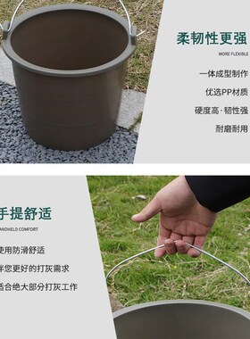 加厚塑料牛筋水泥桶耐摔泥工灰桶工地建筑装修泥浆桶搅拌桶打灰桶