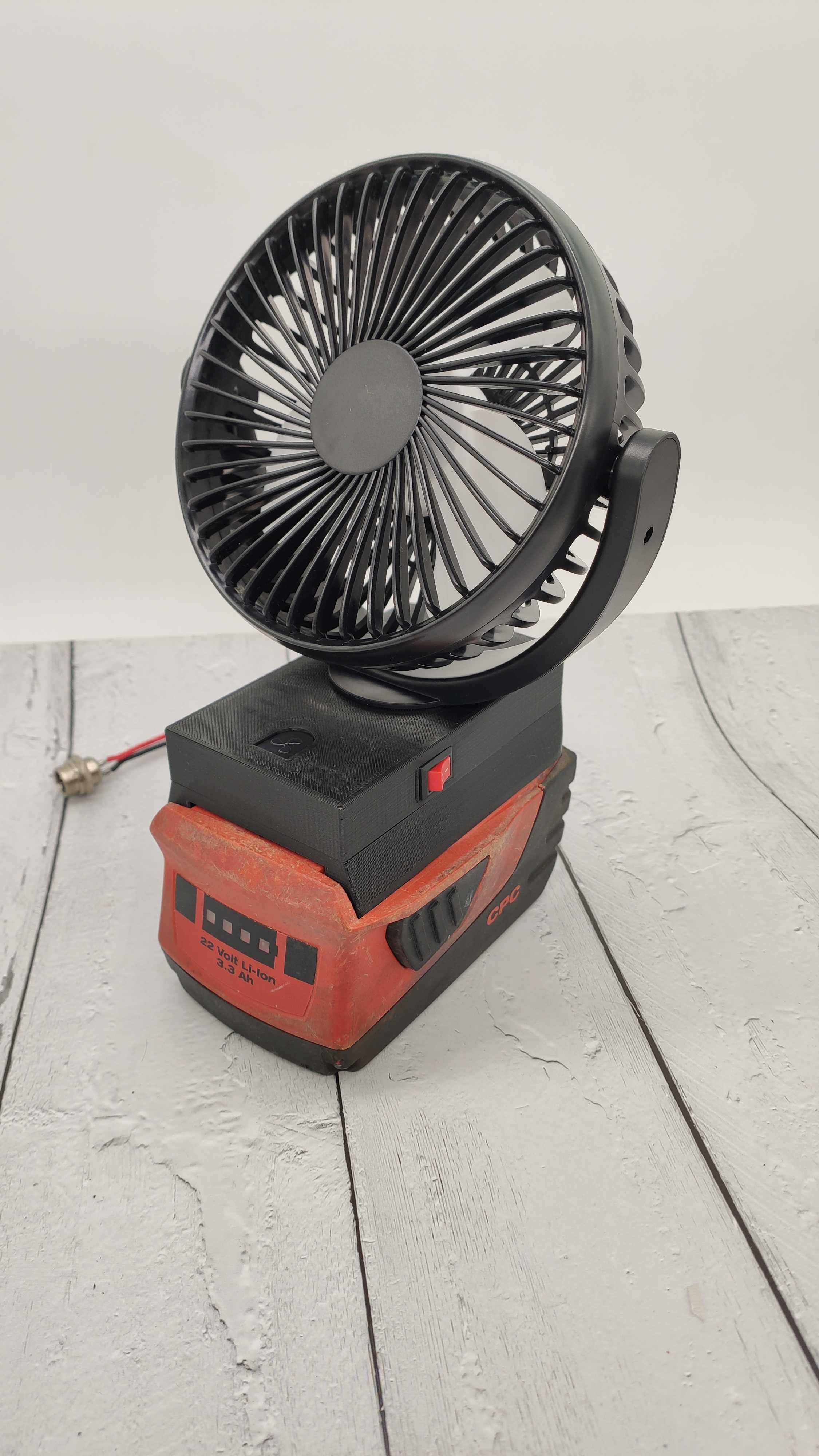 喜利得 Hilti 21.6V 22V 充电 锂电池 适用 风扇 工作灯