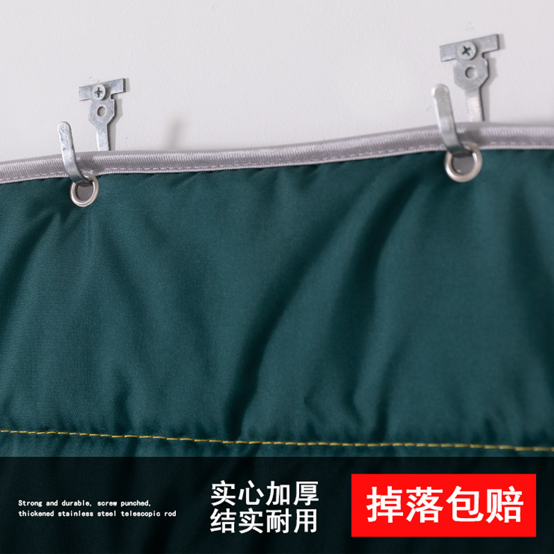冬季棉门帘加厚家用空调保暖保温挡风防风隔断帘隔音防寒降噪挂钩
