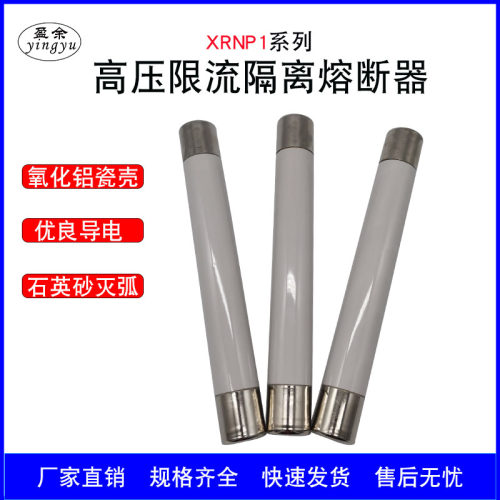 高压限流熔断器保险管熔断管熔芯XRNP1012KV0.5A互感器保护PT熔管