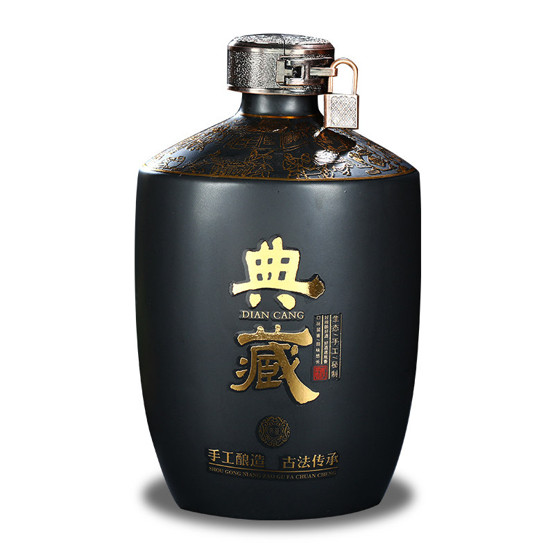 景德镇陶瓷复古酒瓶家用密封酒坛3斤5斤空瓶礼盒窖藏酒壶酒罐定制