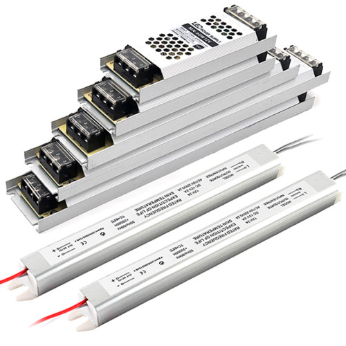 led超薄长条12v电源12v4a48w卡布静音拉布灯条灯带灯箱广告变压器
