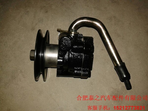 江淮汽车轻卡货车配件 4DA1发动机动力转向油泵 方向助力泵