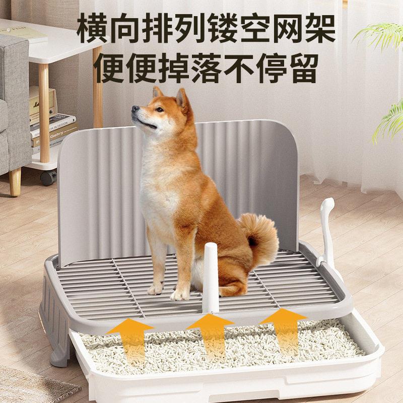 狗厕所狗狗专用小型犬小狗防踩尿宠物砂盆泰迪抽屉屎盆拉屎神器