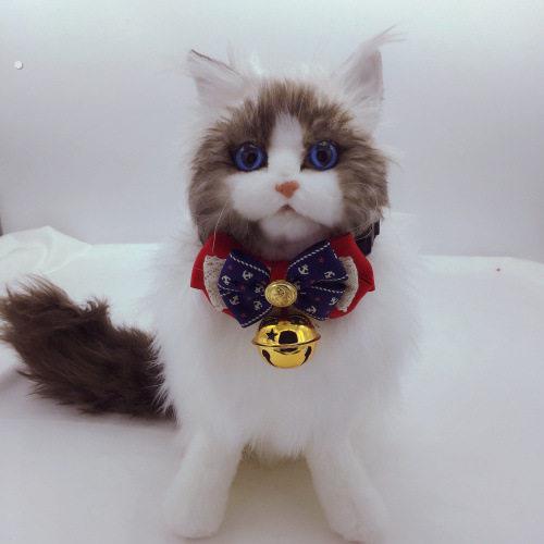 猫猫饰品宠物猫咪狗狗小型犬 饰品项圈铃铛蝴蝶结潮流