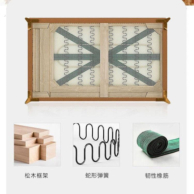 展厅简约办公木沙发茶几组合一整套商务办公室接待会客小沙发实木
