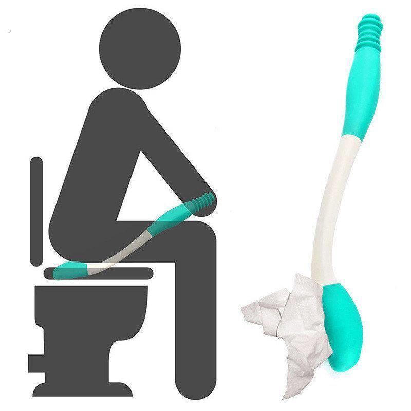 老人孕妇免弯腰擦居家便器辅助清洁夹吸卫生纸擦屁股厕所神器家用