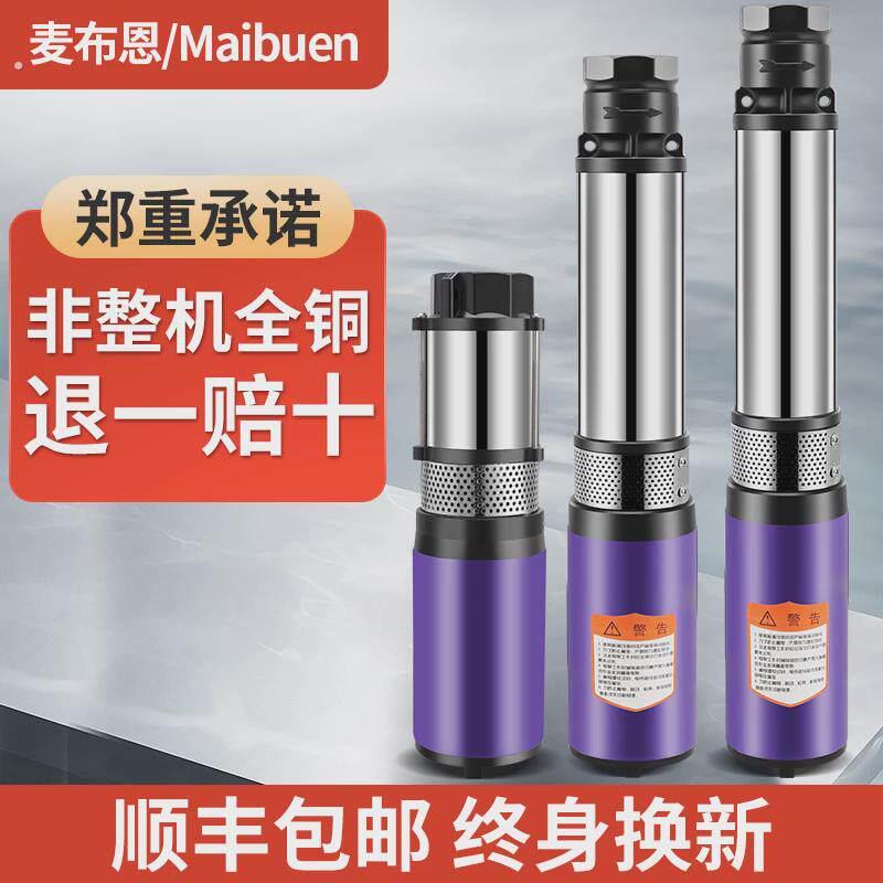 直流潜水泵电动车浇菜充电水泵船用大流量抽水泵