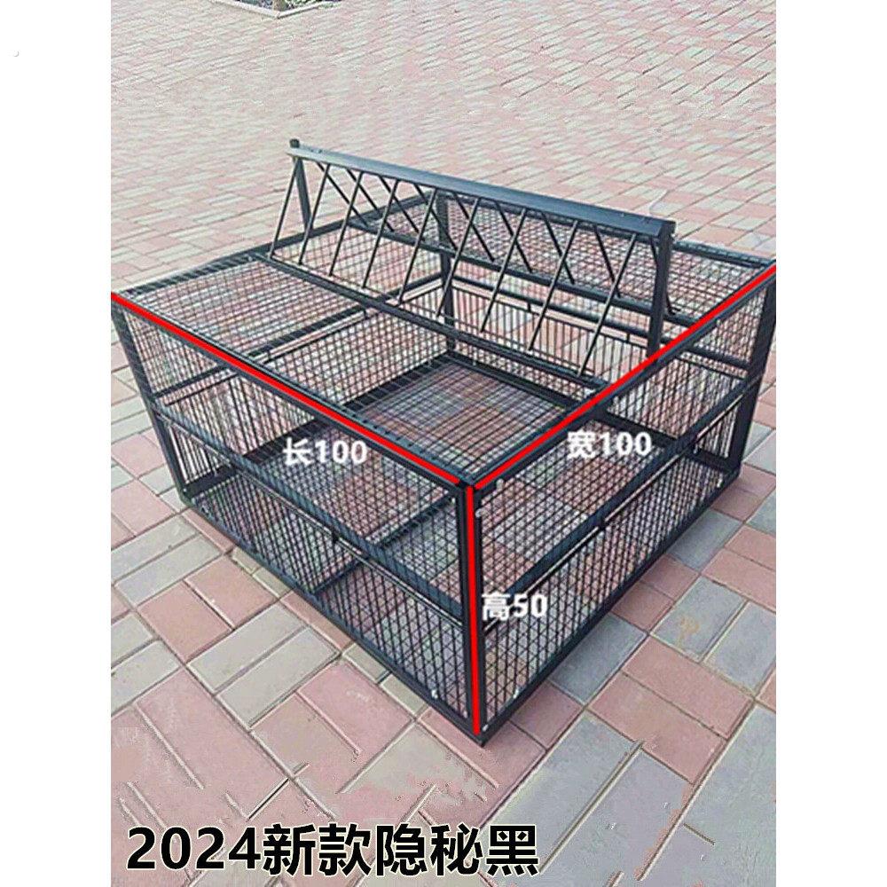 天落笼户外家用鸽子笼鸽子活络撞门笼自动门鸽笼收鸽子笼户外神器