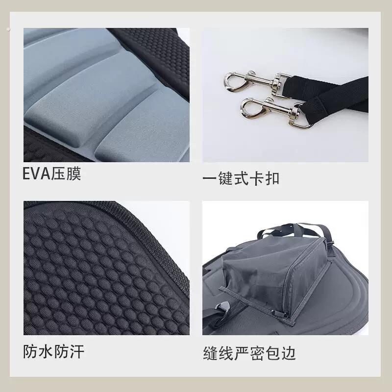 桨板座椅冲浪桨板充气坐椅皮划艇独木舟防水靠背坐垫桨板可调座椅