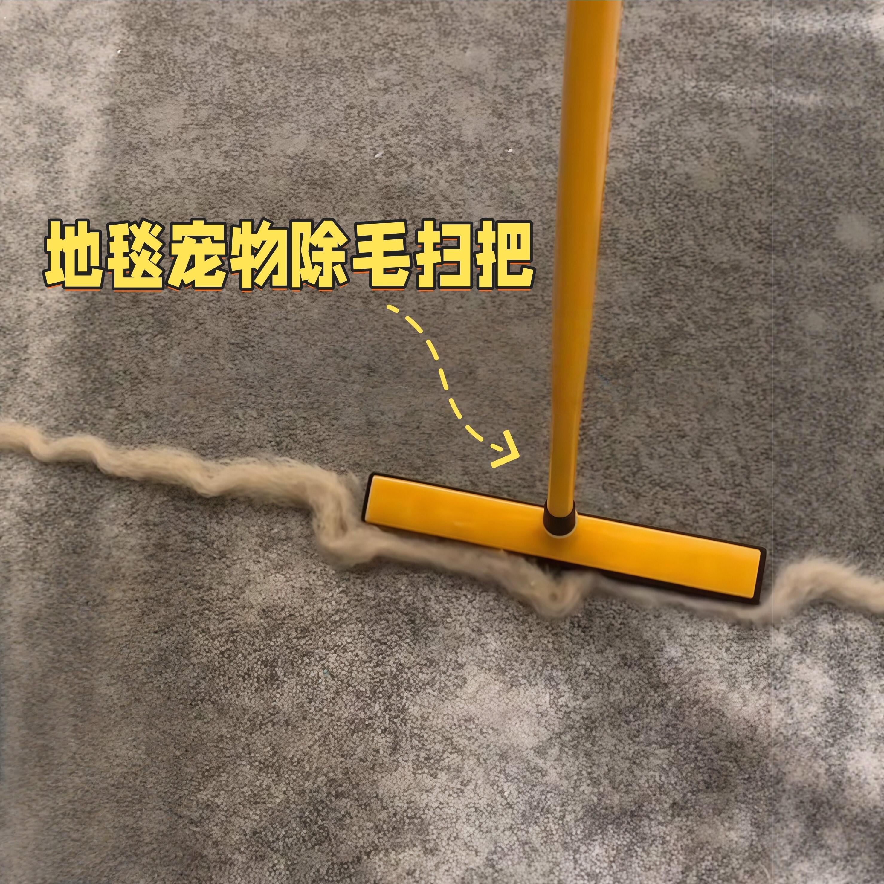 宠物猫毛清理神器地毯除毛刷狗毛吸附扫帚魔术不粘毛扫把头发拖把