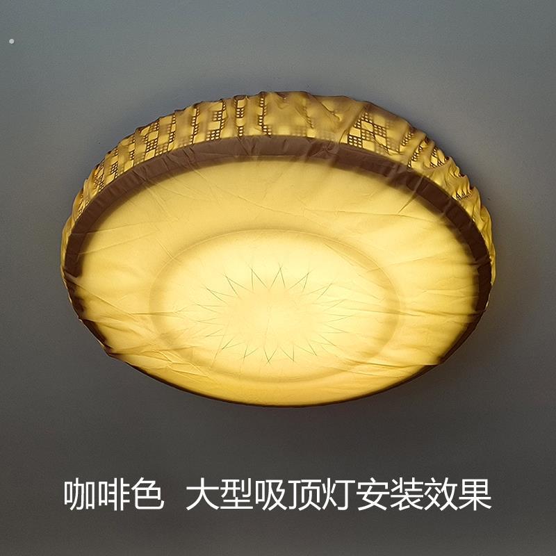 灯罩布套防刺眼新生婴儿月子卧室台吊灯遮挡吸顶灯光太亮柔和神器