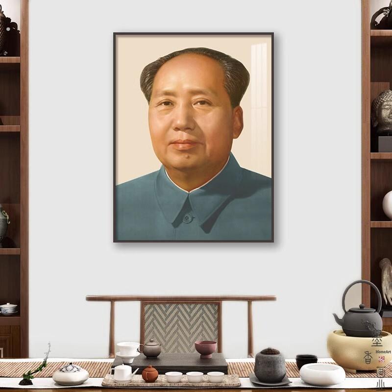 住宅毛挂画像席客厅东像墙画摆件装饰摆台中堂挂件像贴挂相海报纸