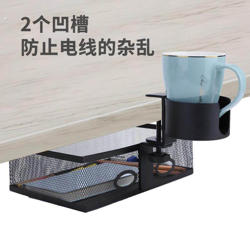 办公桌下置见描述物架收纳架好物书工位舍神器桌隐形隐藏桌宿底室