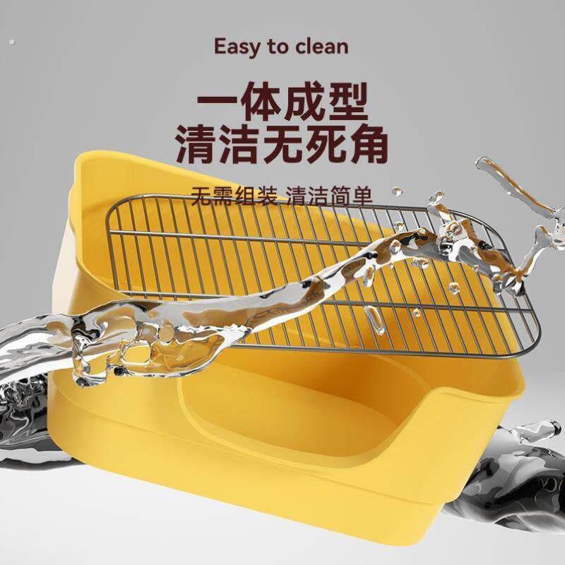 开放式猫砂盆清理冲水式狗厕所柯基狗厕所尿尿训练大号排便小便