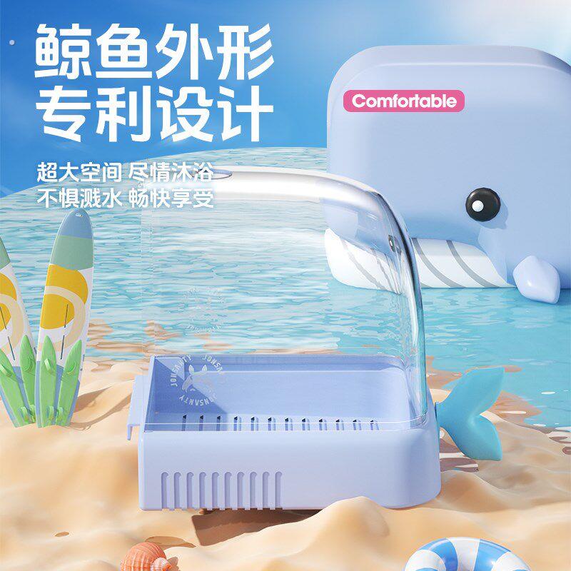 鹦鹉洗澡盆专用大号浴室玄凤虎皮八哥浴盆鸟笼配件用品大全