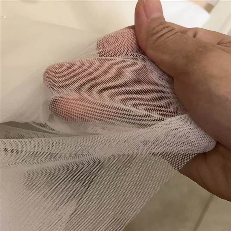 硬网白系列蚊帐户外存储精致防虫纱布窗帘网纱帘