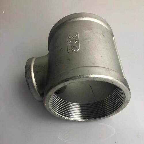 304不锈钢变径三通内丝异径三通 变径内螺纹三通