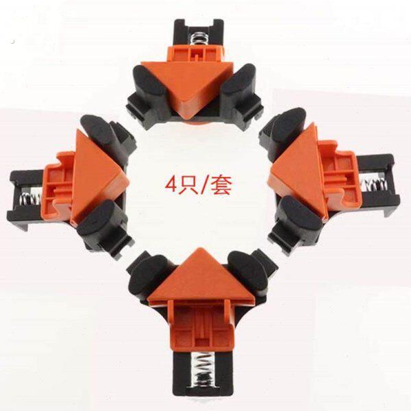 现货 60°90°120°木工工具固定夹 家居相框衣柜整体橱柜弹簧直
