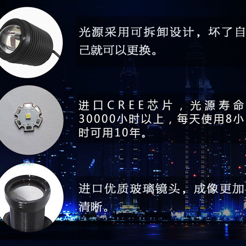 高清门头广告投影灯图案LOGO舞台灯光