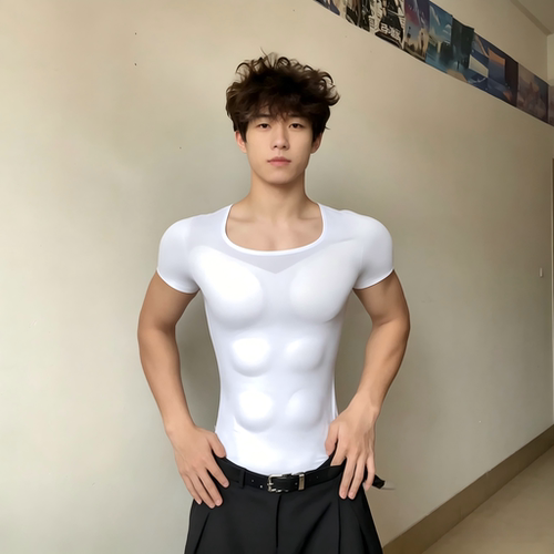 不用健身，get完美身材假肌肉衣