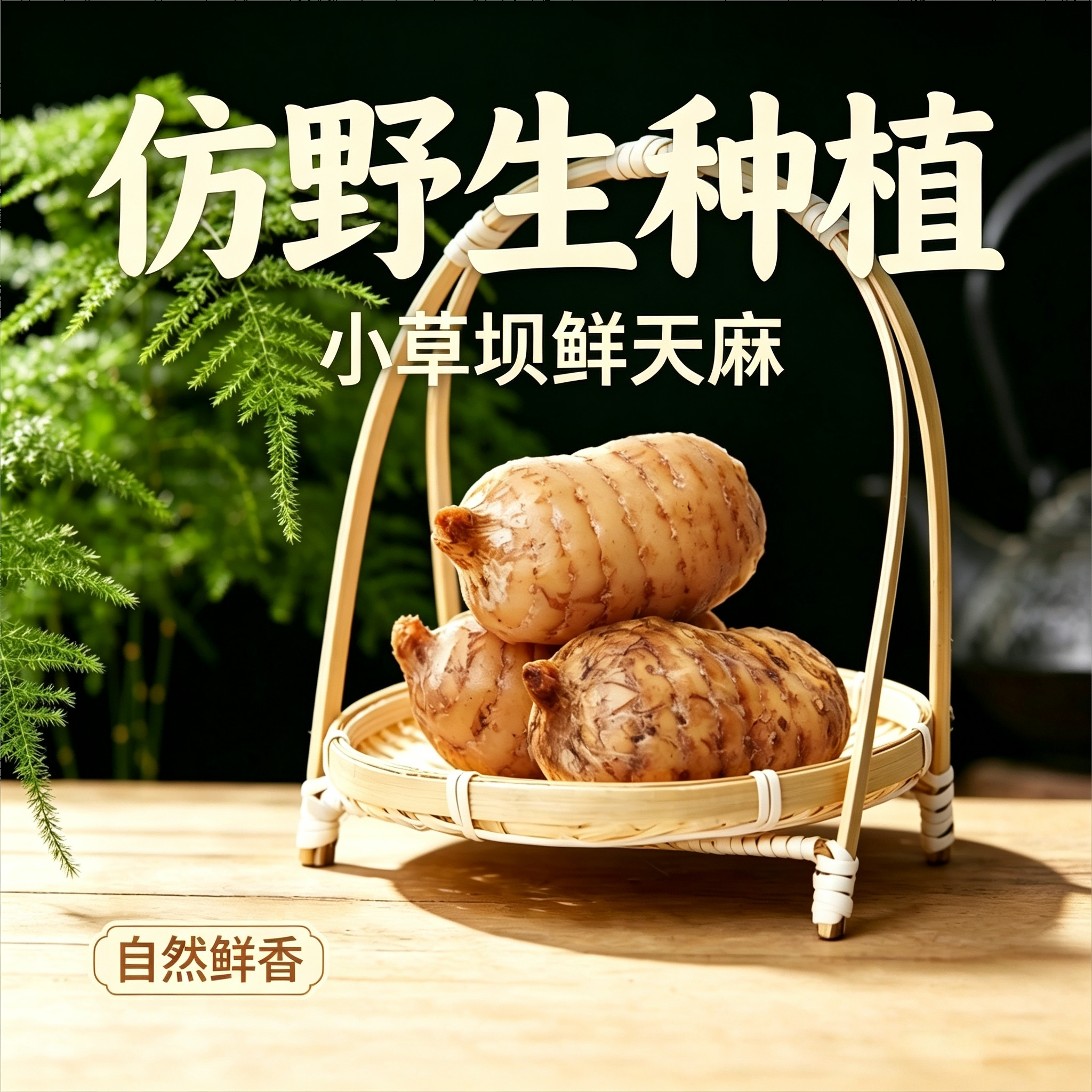 云南昭通小草坝乌天麻产地直发
